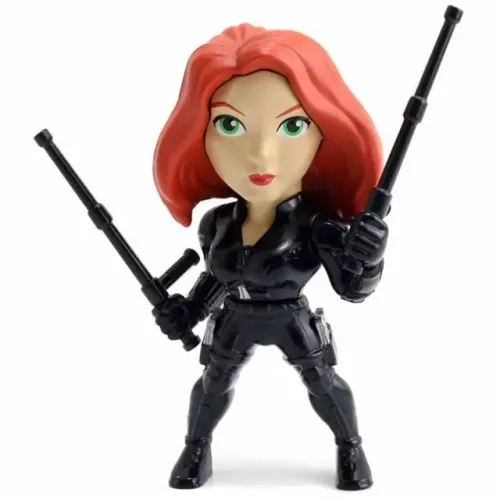 Boneca Viúva Negra - Black Widow - 100% Metal Die Cast Jada