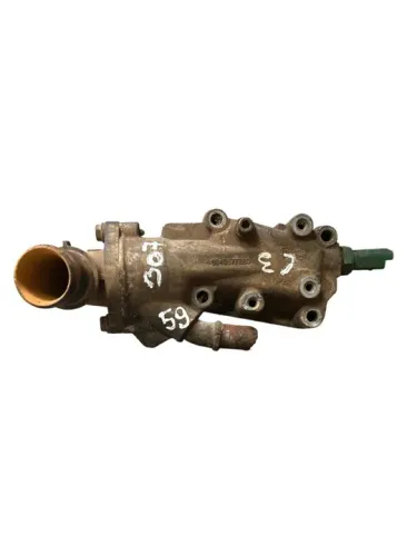 Carcaça Válvula Termostática Peugeot 307 C3  *0 N59