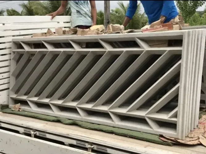 Oferta imperdível:Grade pré moldada,gradil,cerca de concreto área externa-Direto daFábrica