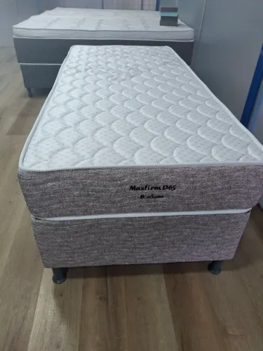 Conjunto box solteiro D.65 max firme ortopédico