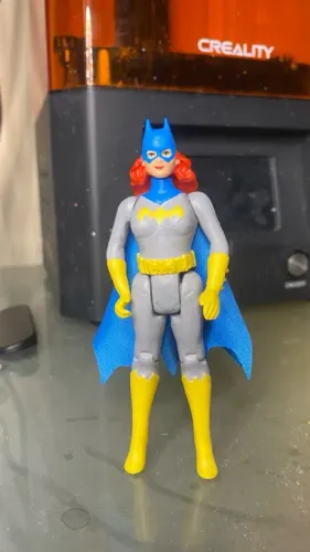Boneco Super Powers Batgirl (impressão 3d)