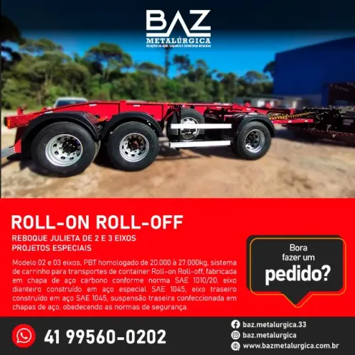 Reboques e caçambas 