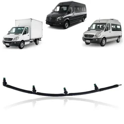 cano do retorno do bico (parcial) mercedes benz sprinter 311 415 515 2012 a 2021