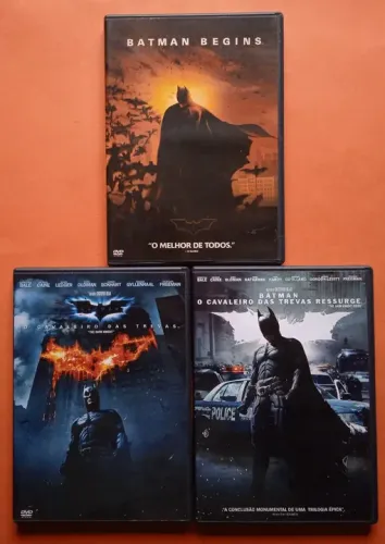 Dvd Batman - Trilogia 