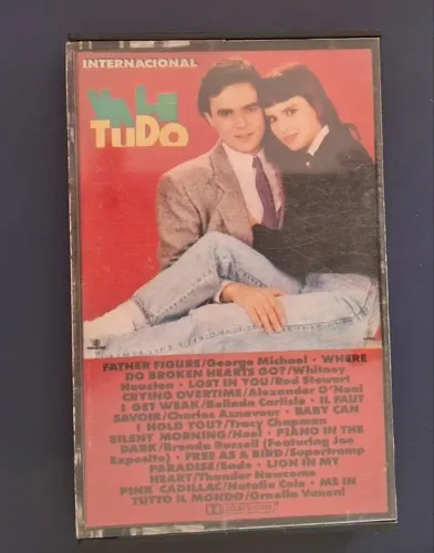 Relíquia de 1988 - Fita K7 Cassete da Novela Vale Tudo para Colecionador