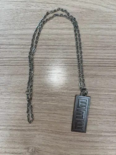 Corrente de Aço Símbolo da Cabaça do Gaara - Naruto