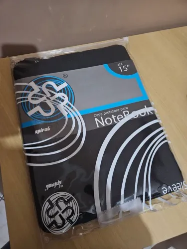 Capa protetora Notebook até 15" neoprene - Spiral