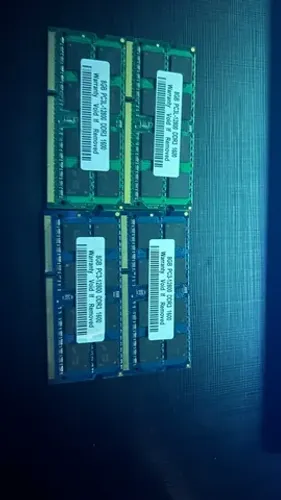 Memória ddr3 8gb novas pc3l e pc3