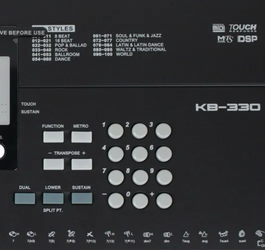 Kit Teclado Roland Revas Kb330 Kb-330 61 Teclas Sensitivas