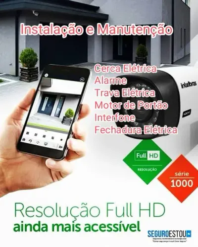 Câmera de Segurança Profissional Para Sua Residência ou Comércio