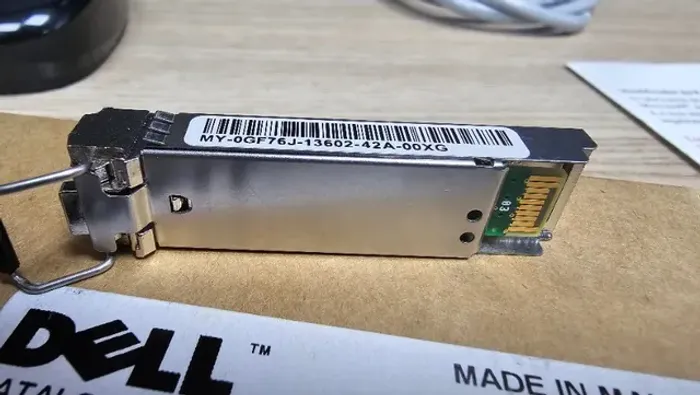 Transceptor de fibra óptica Dell Gbic