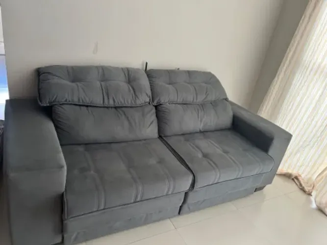 sofá reclinável 