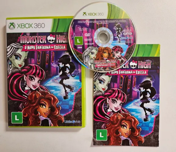 Jogo Monster High xbox 360 original seminovo