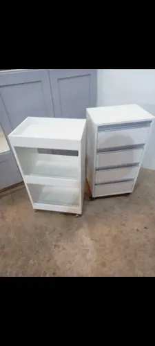 Kit Gaveteiro e carrinho auxiliar