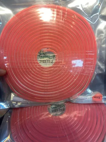Fita NEON 5m 12V S/FONTE FLEXIVEL neon Rosa (Variedades de cores) 