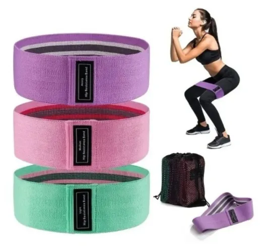 KIT HIP BAND COM 3 NÍVEIS DE INTENSIDADE
