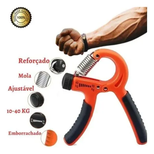 Alicate para exercícios com Contador ,Hand Grip Academia Mãos e Antebraços Fitness