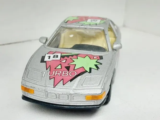 Miniatura Bmw 850i Sunnyside 1:38 Prata