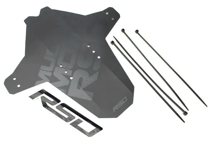 Paralama Bicicleta Dianteiro Marca RSD Manitou Preto Plástico 82463