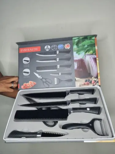KIT FAQUEIRO COM 6 PEÇAS 