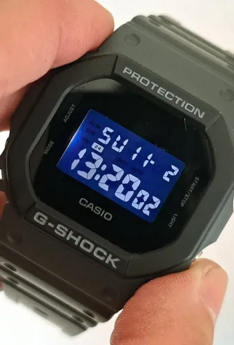 Relógio Casio G-Shock DW5610UU cinza original 