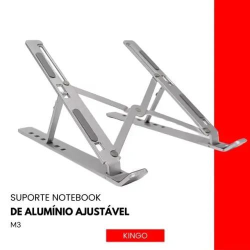 Suporte Notebook Ajustável Alumínio