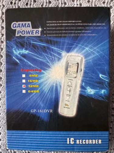 Gravador Digital GP-161DVR Gama Power