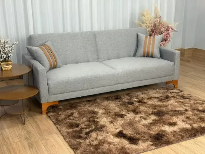 Novidade + promoção + frete!! Sofá Cama Luizi 2.09m Linho