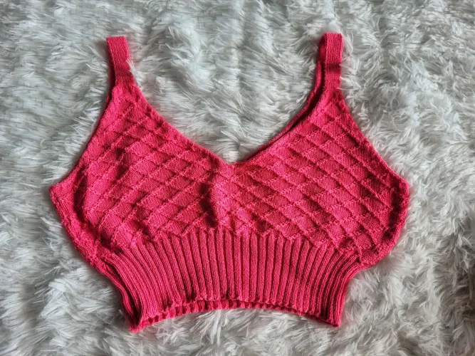 Cropped de linha tamanho M/G