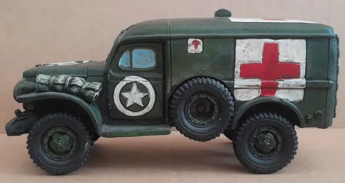 Dodge 4x4 Ambulância Militar 1/32