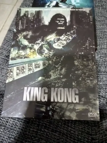 Dvd King Kong 3 discos. Lacrado