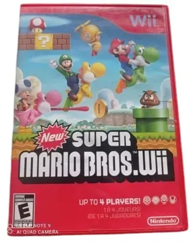 Jogo completo super Mario Bros Nintendo Wii completo mídia perfeita