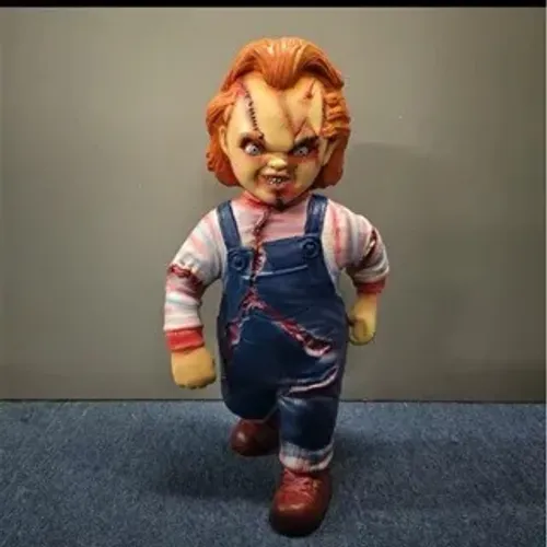 Boneco Action Figure Chucky 1:1 45cm Vinil