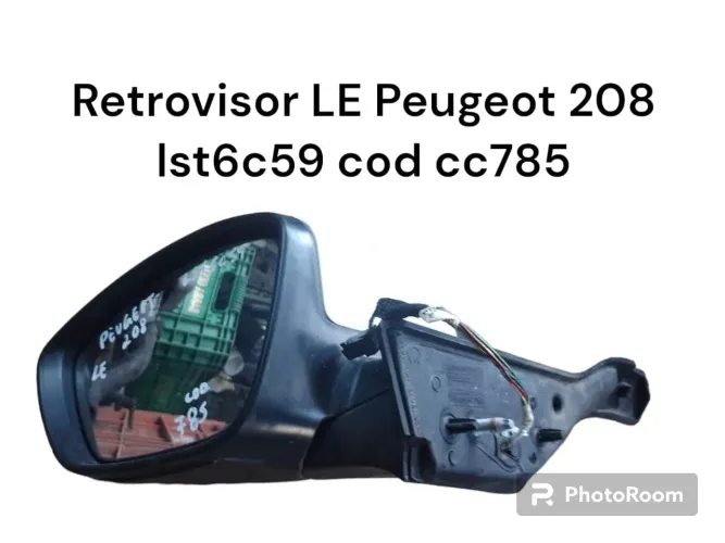 Retrovisor esquerdo Peugeot 208 LE