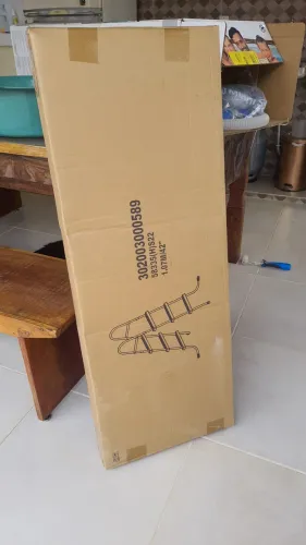 Escada para Piscina<br>estrutural de 1 metro de altura