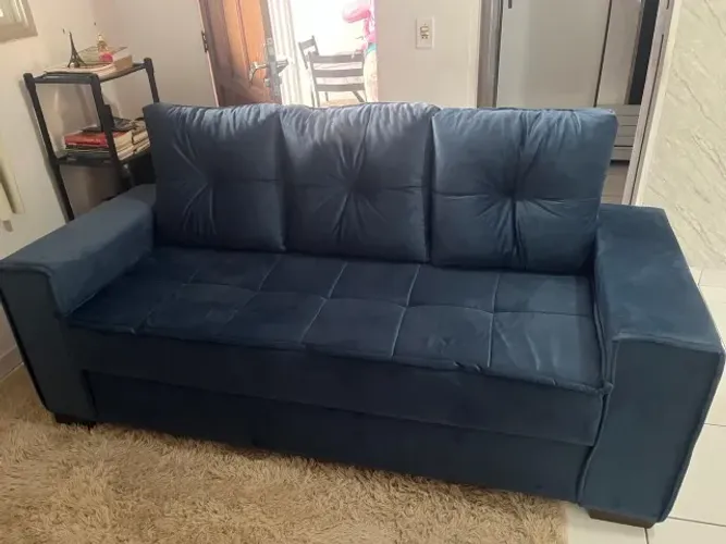 **BELGICA - SOFA 3 LUGARES - CHAMA NO WATSS