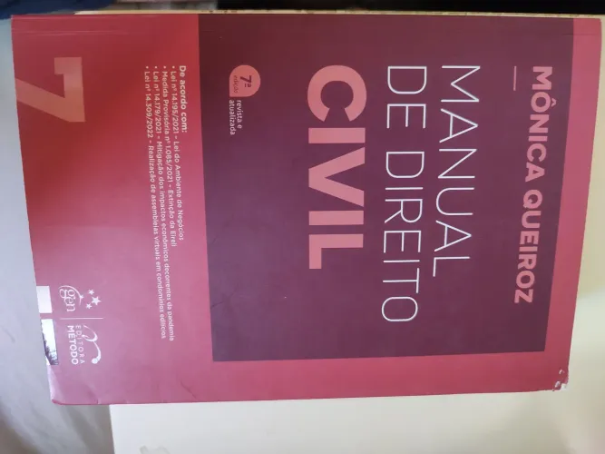 Livro Manual de Direito Civil