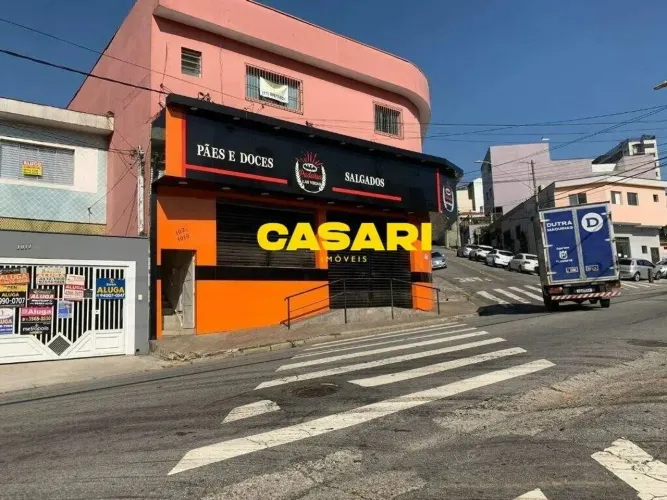 Salão comercial para alugar, 250 m² - Jardim - Santo André/SP | Espaço ideal para padaria