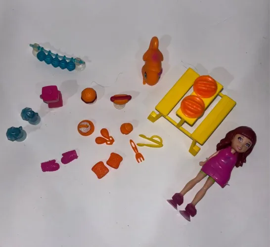 Playset Polly Pocket Hamburgueria