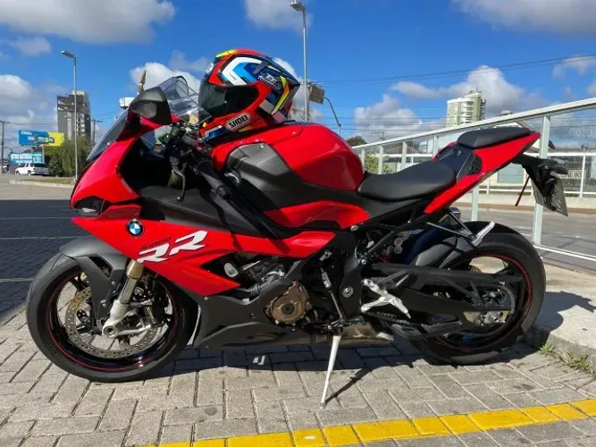 BMW S1000 RR - 2021 - VERMELHA 12Mkm toda original Fino Trato S1000rr