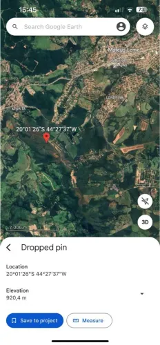 Terreno rural em mateus leme 