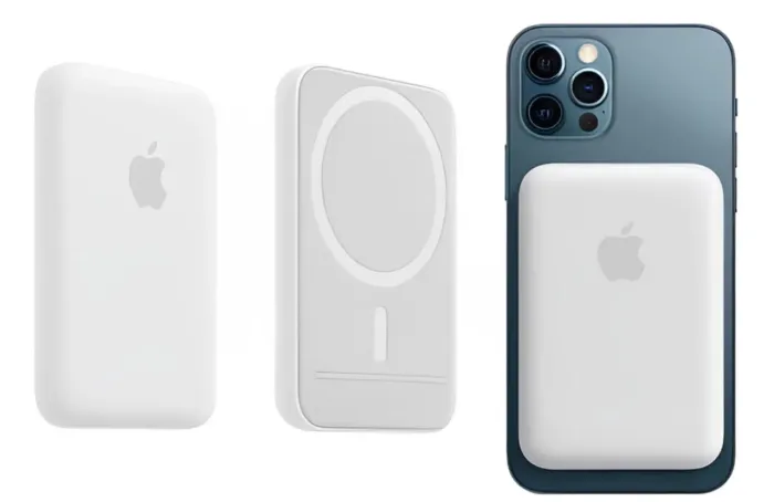 Battery Pack Magsafe Apple iPhone Bateria Portátil Magnética ACEITA CARTÃO 