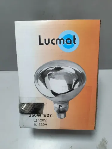 Lampada Secagem 250w E27 220v Lucmat