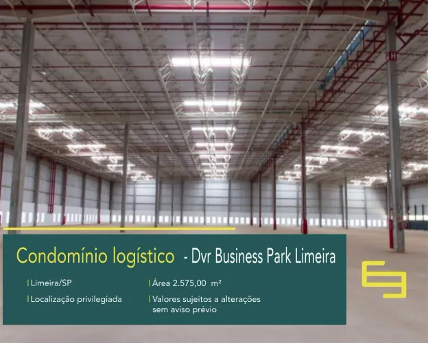 Condomínios logísticos e industriais para alugar em Limeira - SP