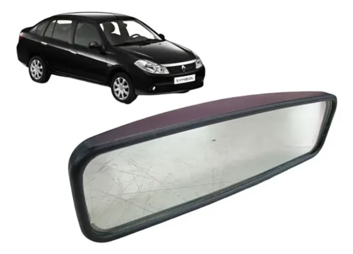 Retrovisor Interno Renault Symbol 2010 2011 Expression Usado