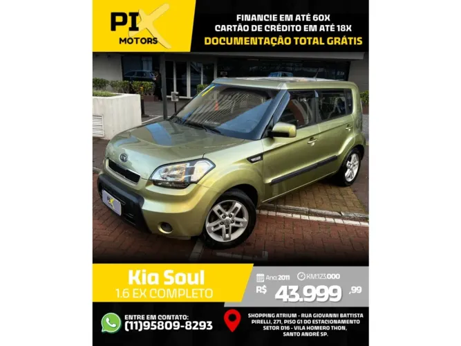 Kia Motors Soul 1.6/ 1.6 16V Flex Mec. 2011