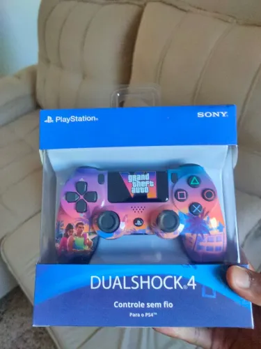 Controle de ps4 edição GTA VI (GTA 6) Personalizado novo na caixa 