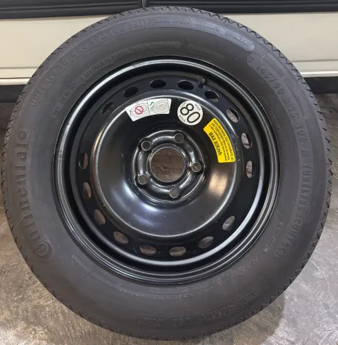 Estepe Fino Renault Duster Roda + Pneu 145/90R16 Continental