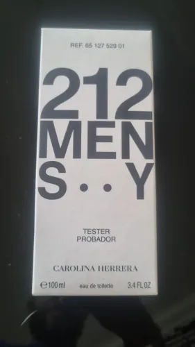 Perfume 212 Sexy Men Tester 100ml Original Masculino Novo