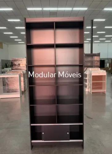 Colmeia 10 Nichos Com Portinhas 220 cm - MDF  Preto
